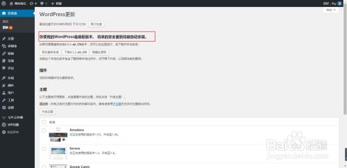 如何手动升级Wordpress？