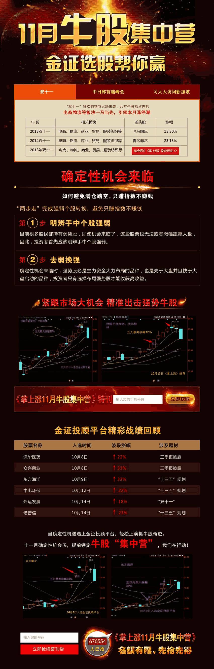 股票专题活动页面网站制作_网站建设模板演示图