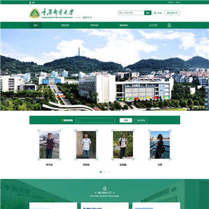 绿色通用大学学校官网网站WordPress主题模板