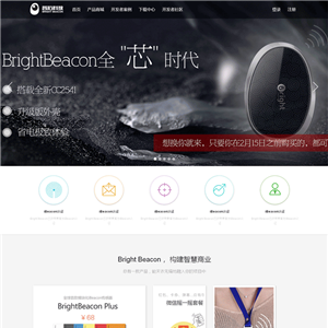 宽屏智石科技首页WordPress网站主题模板