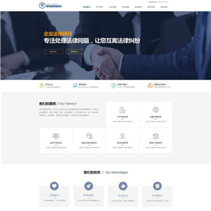 律师所公司律师咨询工商法律专利网站制作_网站建设模板