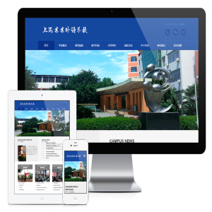 理工实验外语学校学院自适应WordPress网站主题